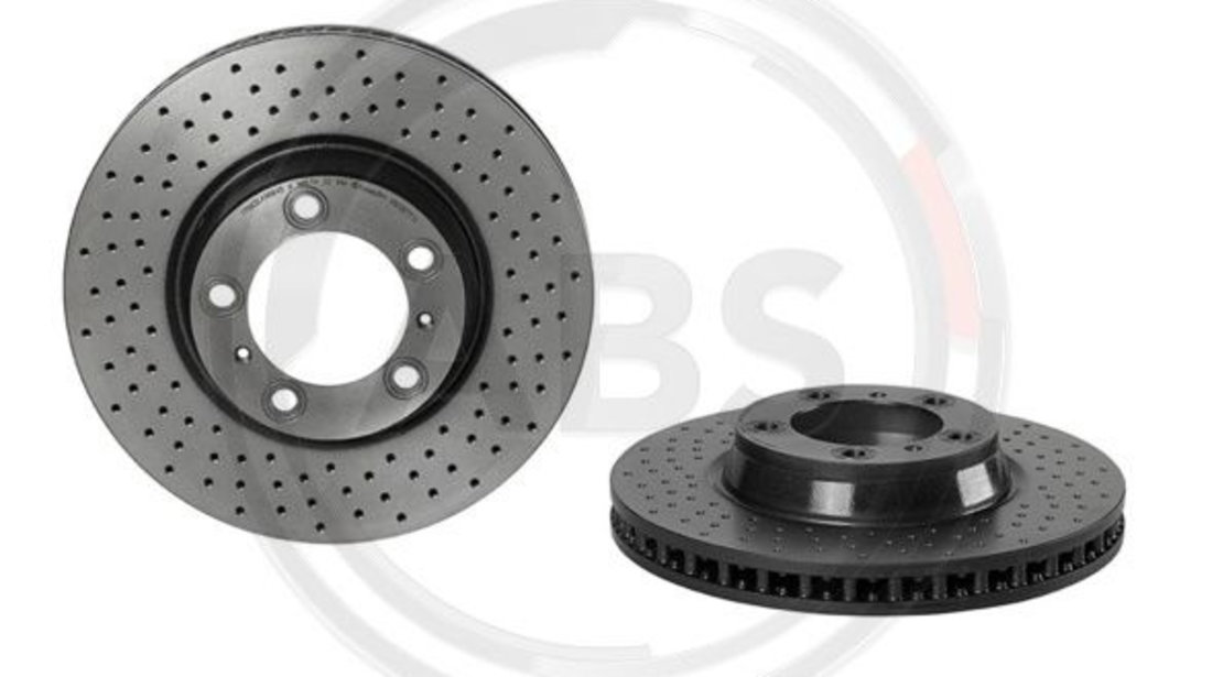 Disc frana punte fata (09C87711 ABS) PORSCHE