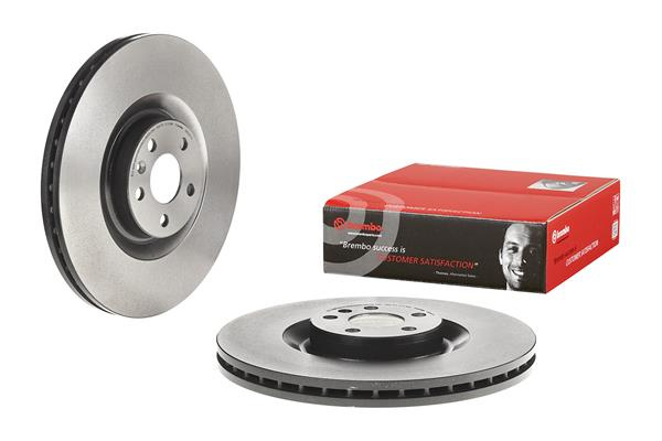 Disc frana punte fata (09C93711 BREMBO) VOLVO,VOLVO ASIA