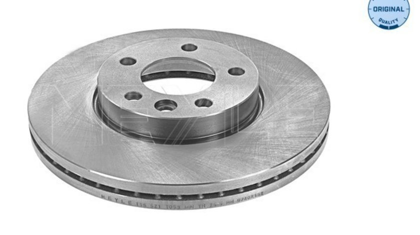 Disc frana punte fata (1155211053 MEYLE) VW