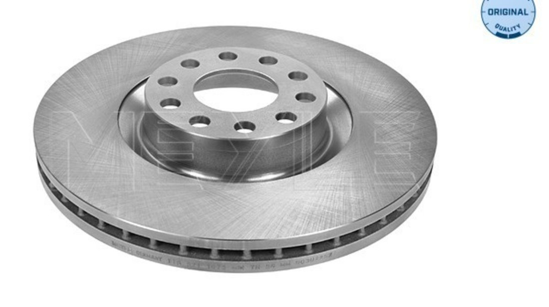 Disc frana punte fata (1155211075 MEYLE) AUDI