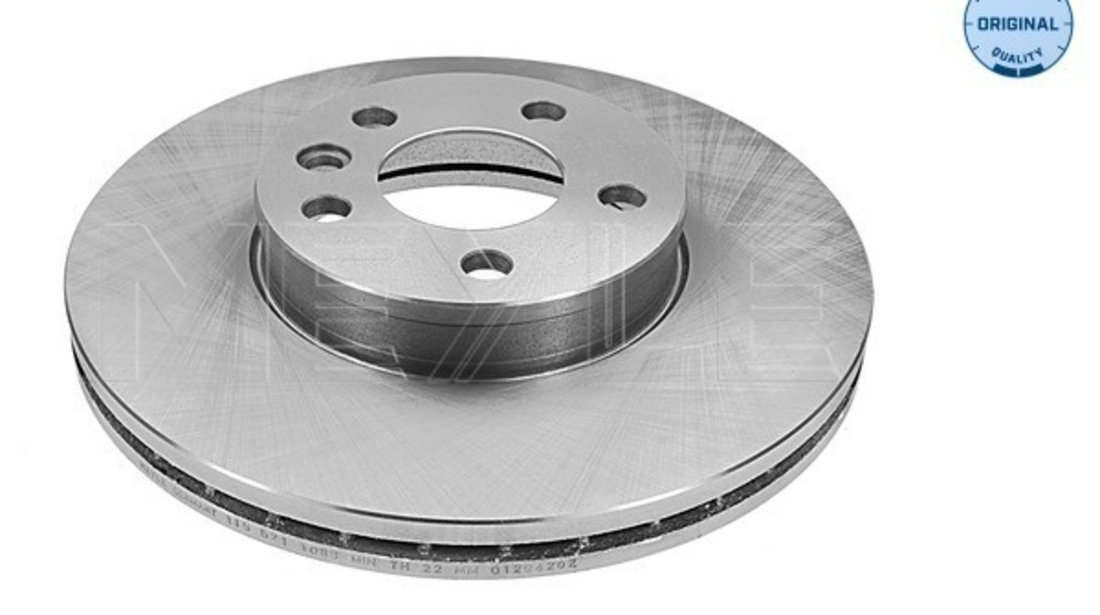 Disc frana punte fata (1155211086 MEYLE) FORD,SEAT,VW