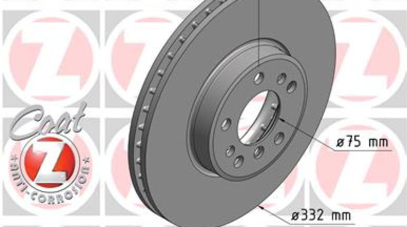 Disc frana punte fata (150129720 ZIMMERMANN) BMW