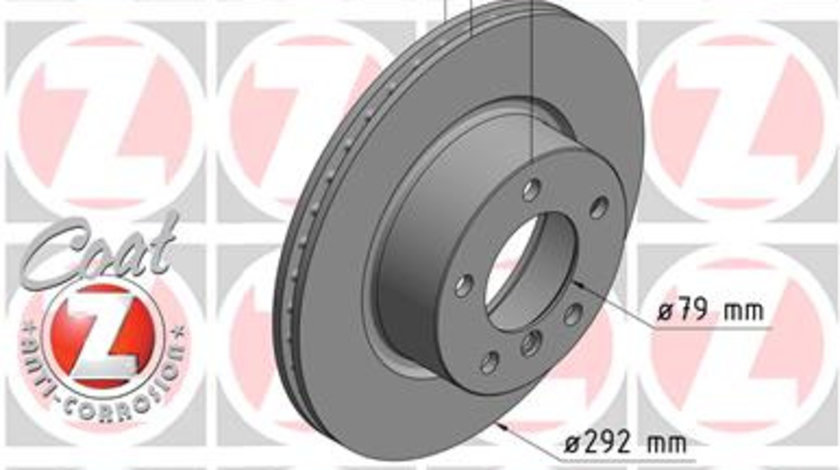 Disc frana punte fata (150342420 ZIMMERMANN) BMW,BMW (BRILLIANCE)