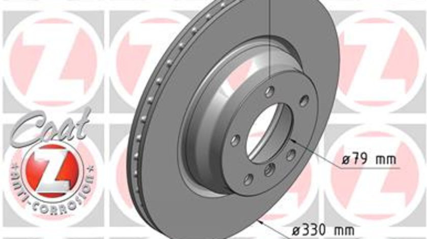 Disc frana punte fata (150342820 ZIMMERMANN) BMW,BMW (BRILLIANCE)