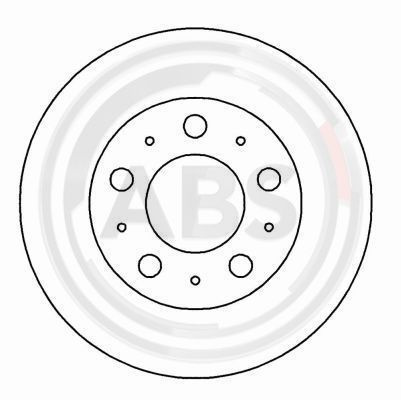 Disc frana punte fata (15933 ABS) VOLVO