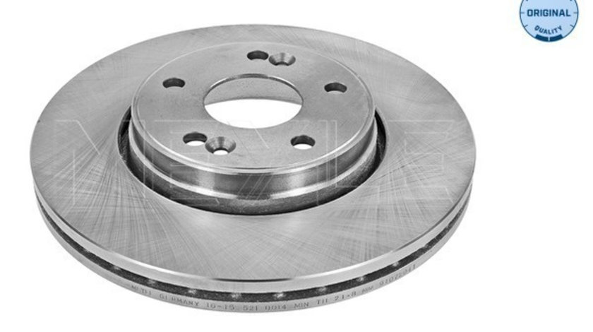 Disc frana punte fata (16155210014 MEYLE) RENAULT