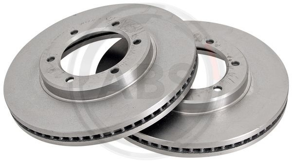 Disc frana punte fata (16656 ABS) TOYOTA