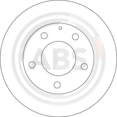 Disc frana punte fata (16676 ABS) MAZDA