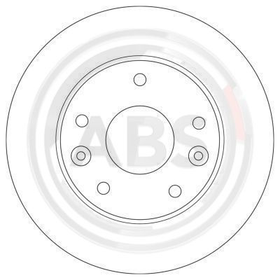 Disc frana punte fata (17519 ABS) KIA