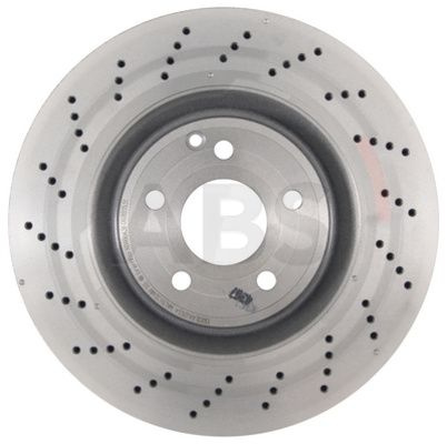 Disc frana punte fata (18334 ABS) MERCEDES-BENZ