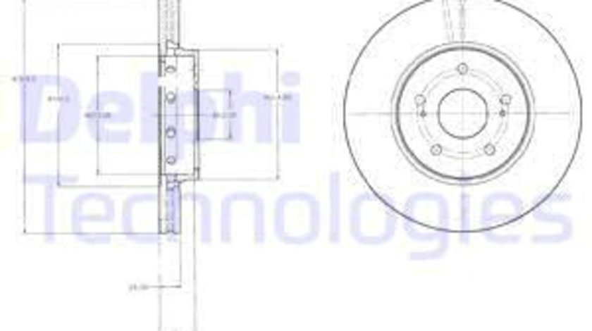 Disc frana punte fata (BG4342 DLP) SUZUKI