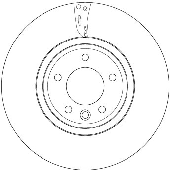 Disc frana punte fata (DF6954S TRW) LAND ROVER