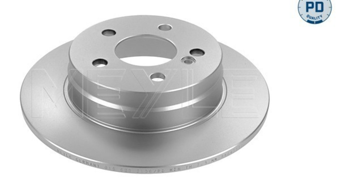 Disc frana puntea spate (0155230031PD MEYLE) MERCEDES-BENZ,MERCEDES-BENZ (BBDC)