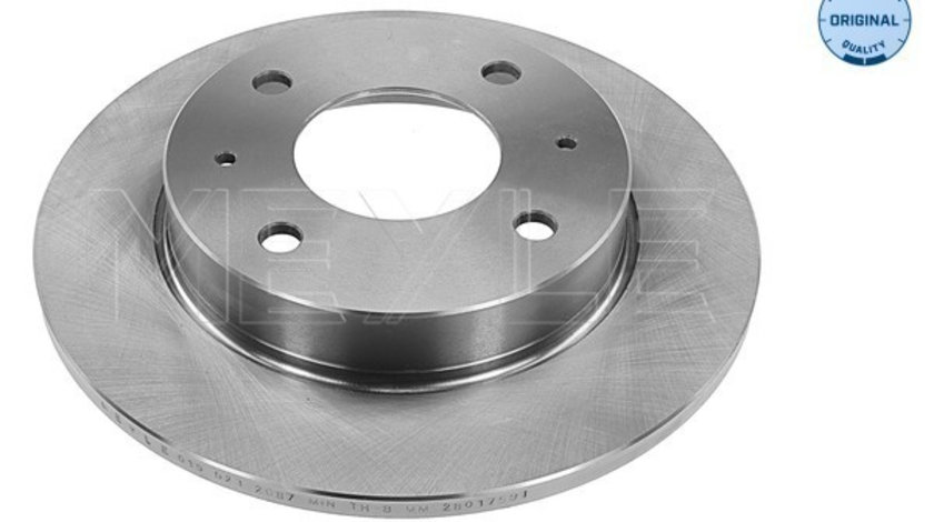 Disc frana puntea spate (0155232087 MEYLE) MITSUBISHI,SMART