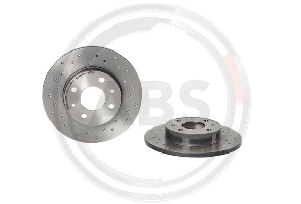 Disc frana puntea spate (08508531 ABS) ABARTH