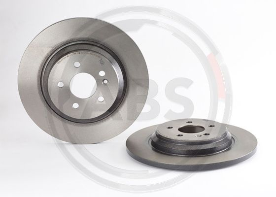 Disc frana puntea spate (08760711 ABS) MERCEDES-BENZ