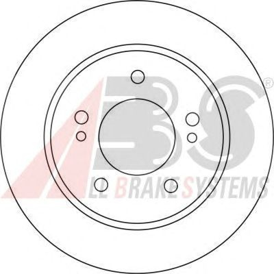 Disc frana puntea spate (08806514 ABS) INFINITI,NISSAN