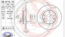 Disc frana puntea spate (08A11211 ABS) BESTURN (FA...