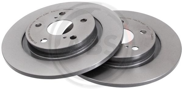 Disc frana puntea spate (08B04511 ABS) TOYOTA