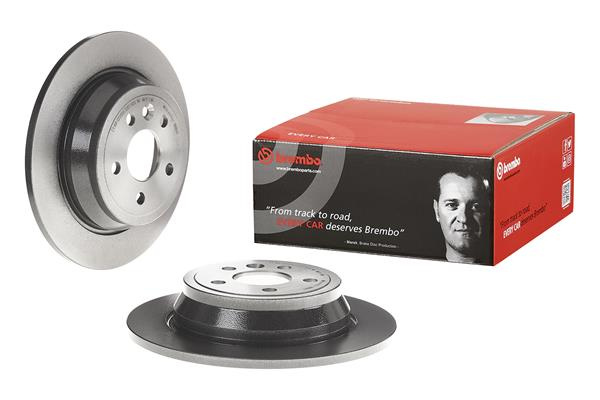 Disc frana puntea spate (08B80411 BREMBO) LAND ROVER