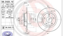 Disc frana puntea spate (08C42311 ABS) MAZDA,MAZDA...