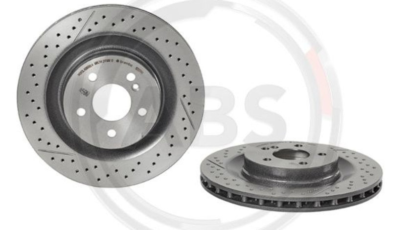 Disc frana puntea spate (09925741 ABS) MERCEDES-BENZ