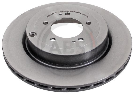 Disc frana puntea spate (09A19711 ABS) MITSUBISHI