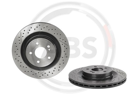 Disc frana puntea spate (09A32611 ABS) MERCEDES-BENZ