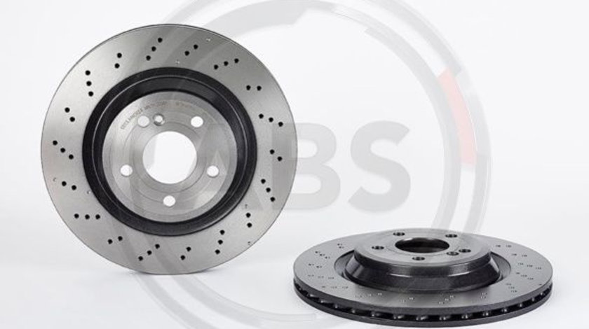 Disc frana puntea spate (09B74351 ABS) MERCEDES-BENZ