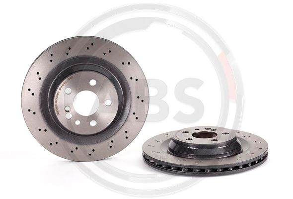 Disc frana puntea spate (09B84221 ABS) MERCEDES-BENZ