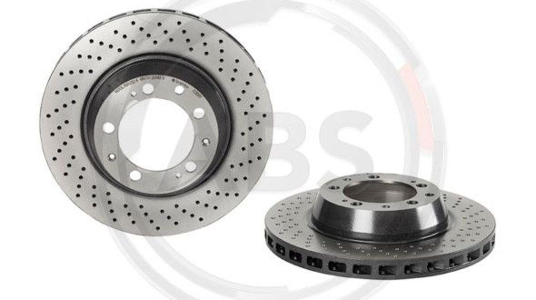 Disc frana puntea spate (09C08911 ABS) PORSCHE