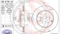 Disc frana puntea spate (09C17811 ABS) MAZDA,MAZDA...