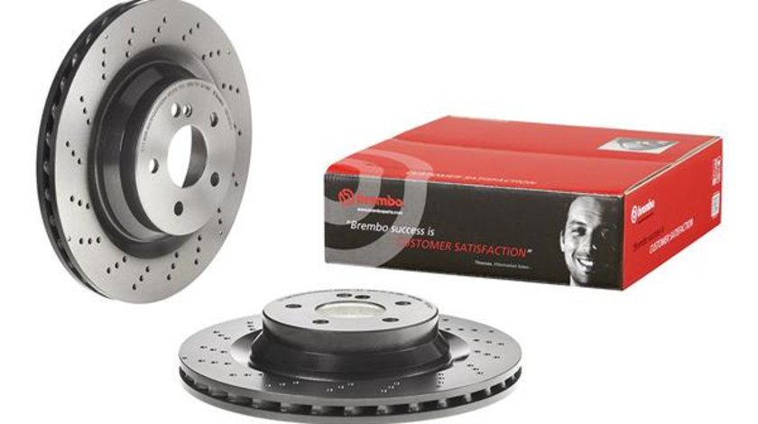 Disc frana puntea spate (09C50211 BREMBO) MERCEDES-BENZ