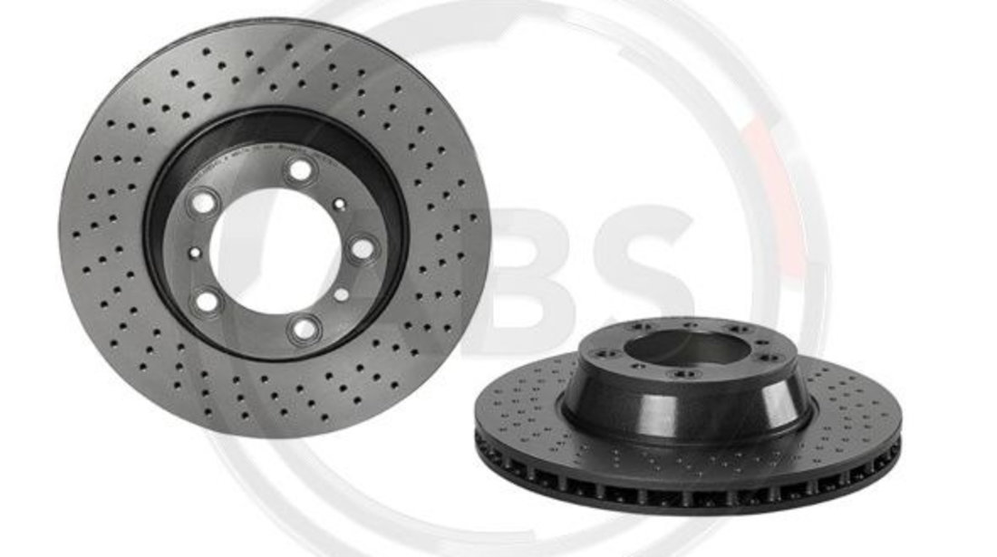 Disc frana puntea spate (09C87811 ABS) PORSCHE