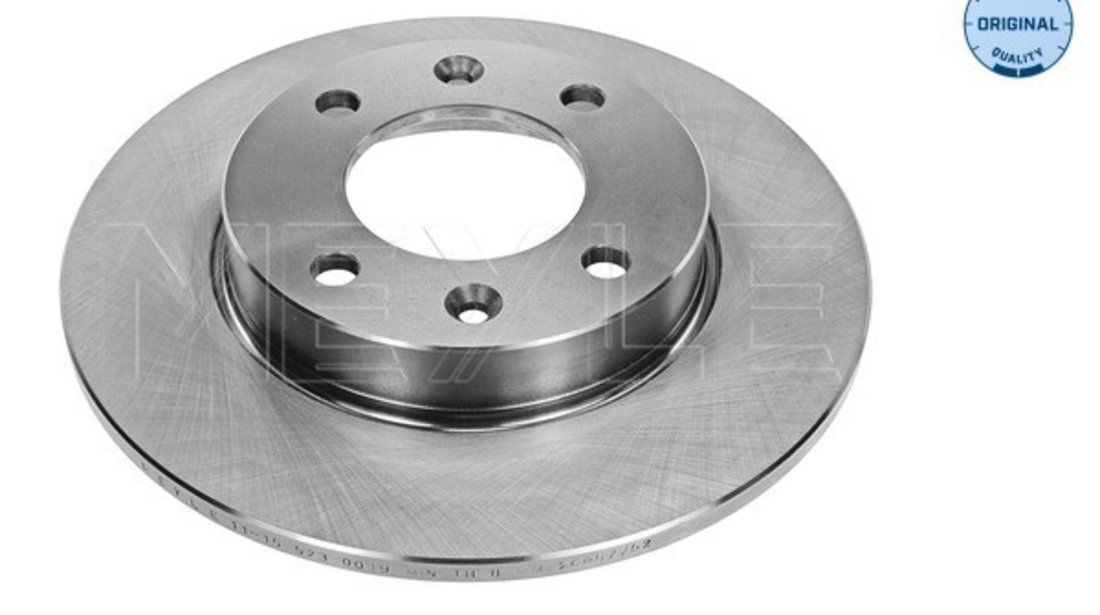 Disc frana puntea spate (11155230008 MEYLE) Citroen,Citroen (DF-PSA),PEUGEOT