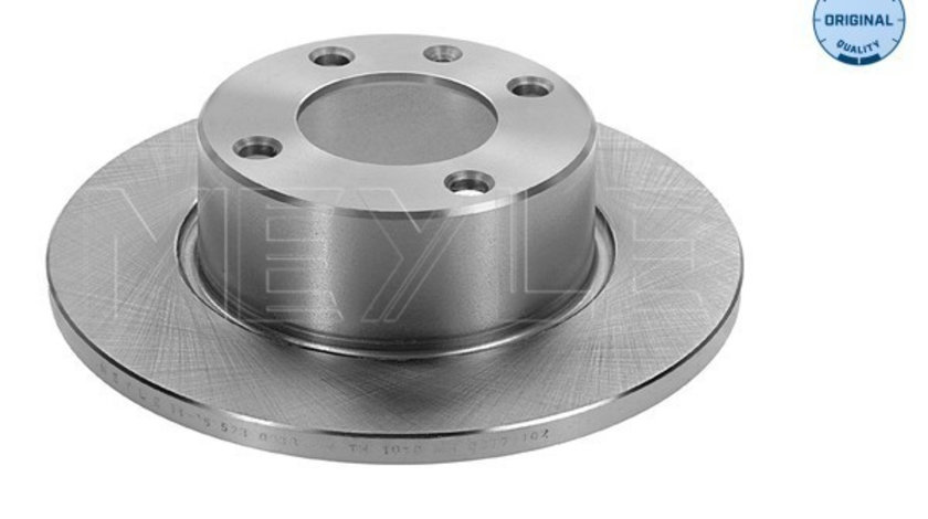 Disc frana puntea spate (11155230038 MEYLE) Citroen