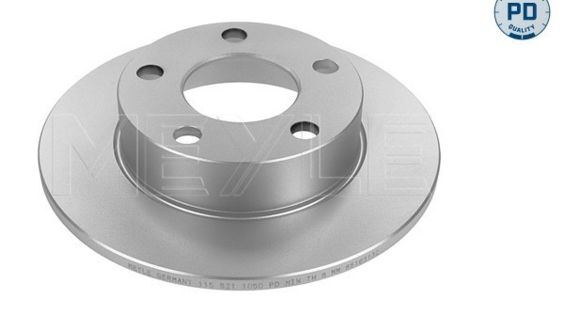 Disc frana puntea spate (1155210037PD MEYLE) AUDI,VW