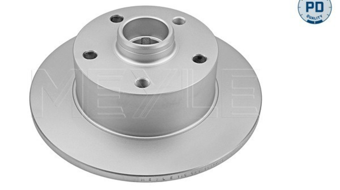 Disc frana puntea spate (1155230016PD MEYLE) AUDI