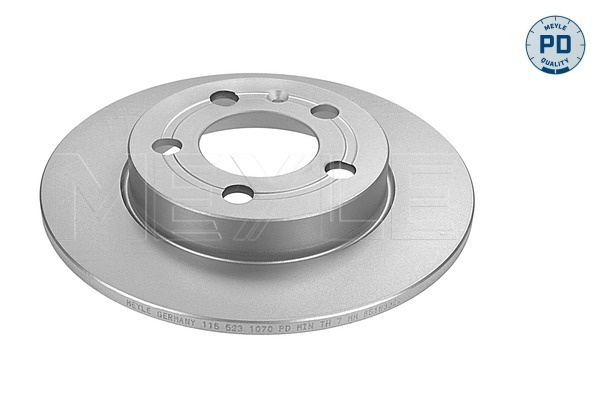 Disc frana puntea spate (1155230021PD MEYLE) AUDI,SKODA,VW