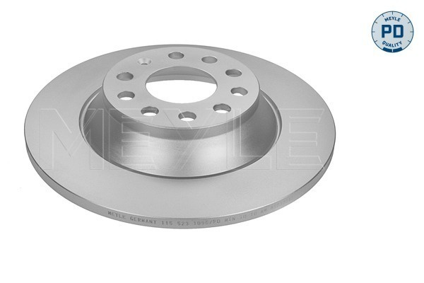 Disc frana puntea spate (1155230027PD MEYLE) AUDI,AUDI (FAW)