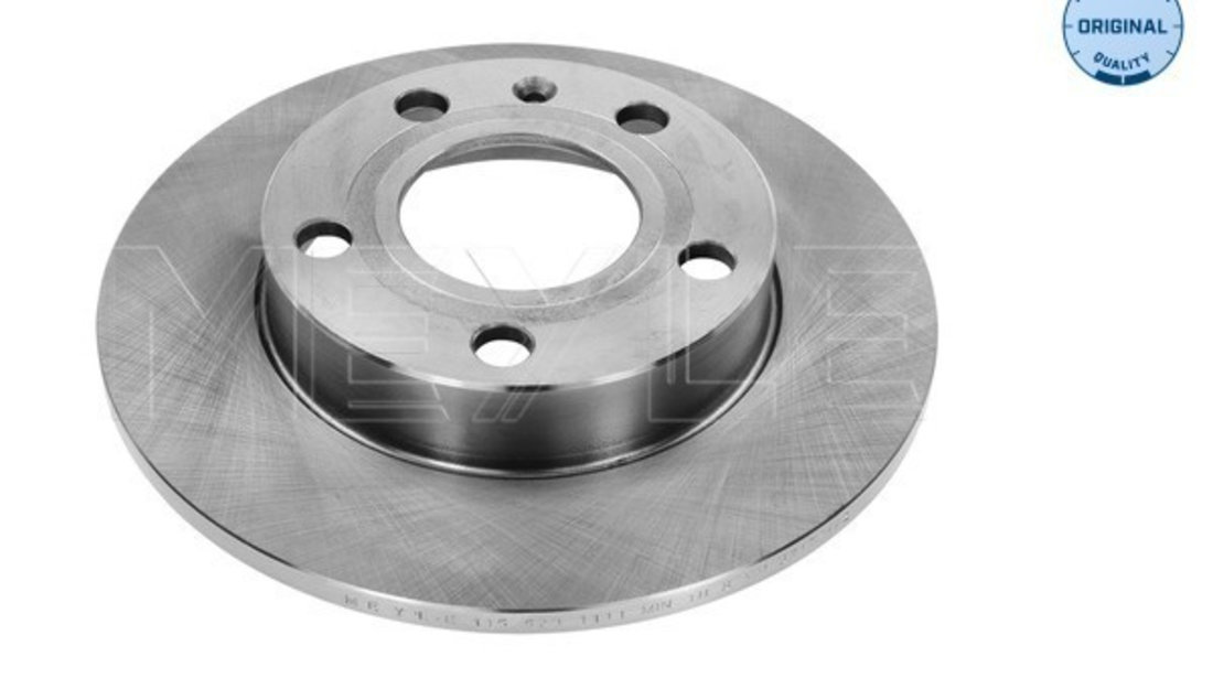 Disc frana puntea spate (1155230030 MEYLE) AUDI,AUDI (FAW),SEAT