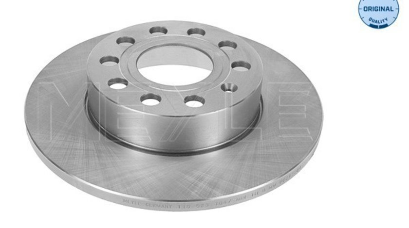 Disc frana puntea spate (1155230038 MEYLE) AUDI,SEAT,SKODA,SKODA (SVW),VW,VW (FAW),VW (SVW)