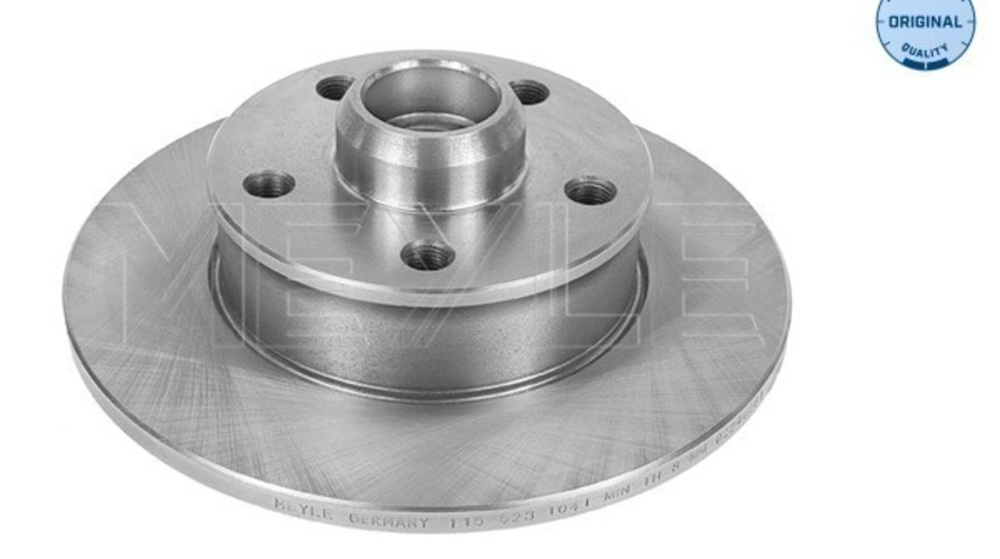 Disc frana puntea spate (1155231041 MEYLE) SEAT,VW