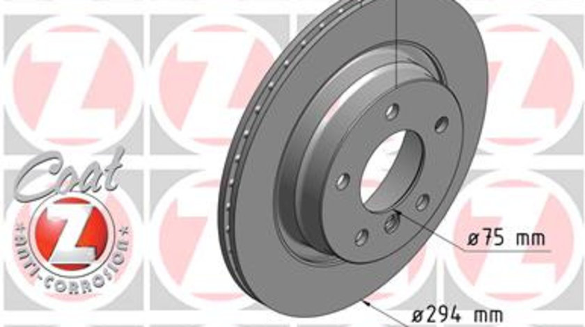 Disc frana puntea spate (150128920 ZIMMERMANN) BMW,BMW (BRILLIANCE)