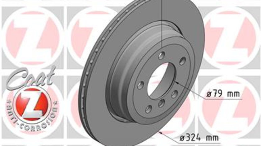 Disc frana puntea spate (150341020 ZIMMERMANN) BMW