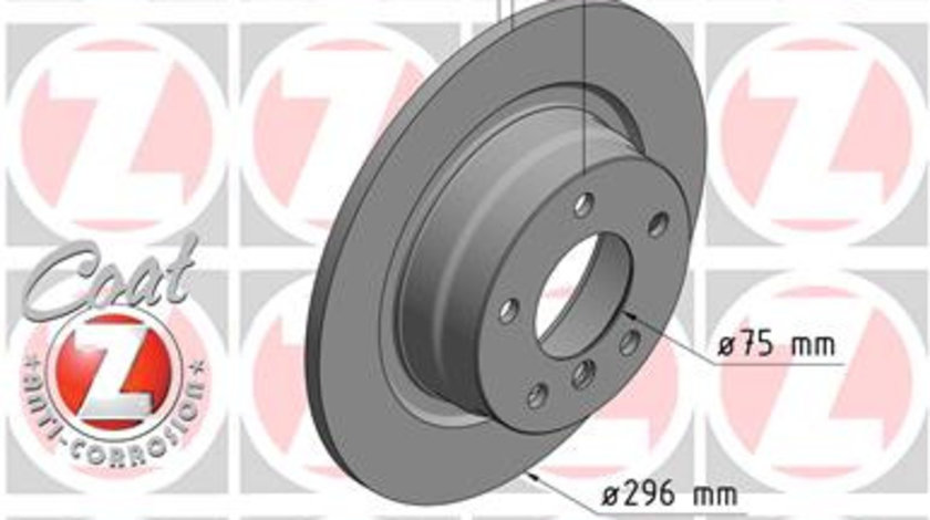 Disc frana puntea spate (150342920 ZIMMERMANN) BMW,BMW (BRILLIANCE)