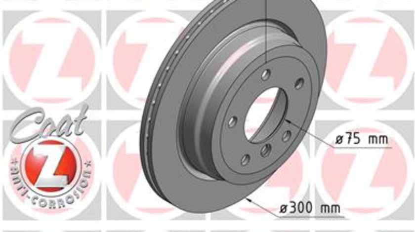 Disc frana puntea spate (150343720 ZIMMERMANN) BMW,BMW (BRILLIANCE)