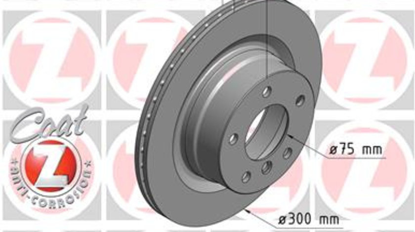 Disc frana puntea spate (150346220 ZIMMERMANN) BMW