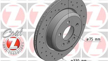 Disc frana puntea spate (150348452 ZIMMERMANN) BMW...