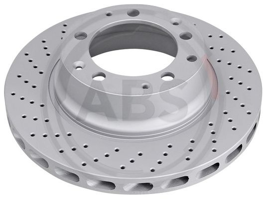 Disc frana puntea spate (15882 ABS) PORSCHE